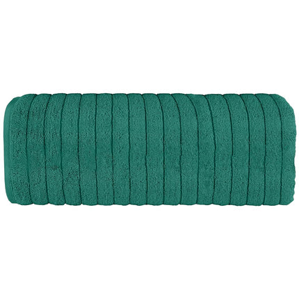 Elegant Comfort 100% Turkish Cotton Corduroy Ribbed Luxury Jumbo Bath Towel Ultra Soft - 35 x 70 Inch - Luxury Spa Premium Hotel Quality Highly Absorbent and Quick Dry Large Bath Towel, Turquoise