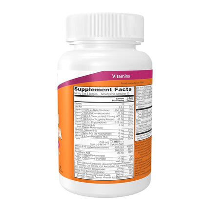 NOW Pre-Natal Multivitamin with DHA,90 Softgels