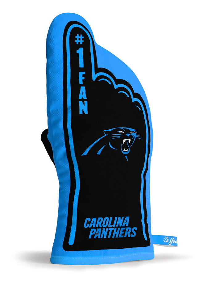 YouTheFan NFL Carolina Panthers #1 Oven Mitt, Team Color, 13.25" x 6.5" (5024887)
