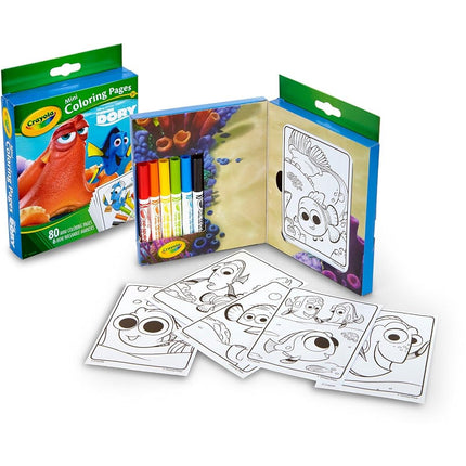 Crayola Finding Dory Mini Coloring Pages