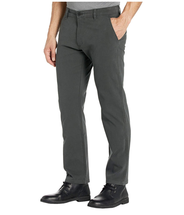 Dockers Pantalones casuales de ajuste recto Ultimate Chino con Smart 360 Flex para hombre (tallas estándar y grandes), modelo Steelhead-Tapered, 48W x 30L