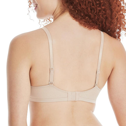 Hanes Women's Padded Bra, Nude, M