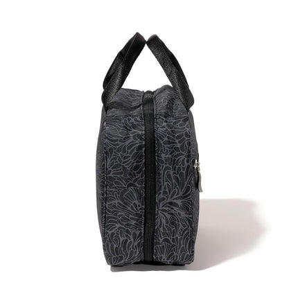 Baggallini Unisex's Hanging Travel Toiltery Kit, Midnight Blossom Print, One Size