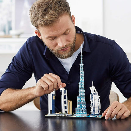 LEGO Architecture Skylines: Dubai 21052 Building Kit, Collectible Architecture Building Set for Adults, New 2020 (740 Pieces)