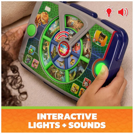PAW Patrol: The Dino Movie, Rescue Mission Pup Pad with 18 Missions, Lights, Sounds and Sized for Little Hands, Nursery Toys for Boys and Girls Ages 3+