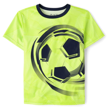 The Children's Place Boys' Short Sleeve Crew Neck 