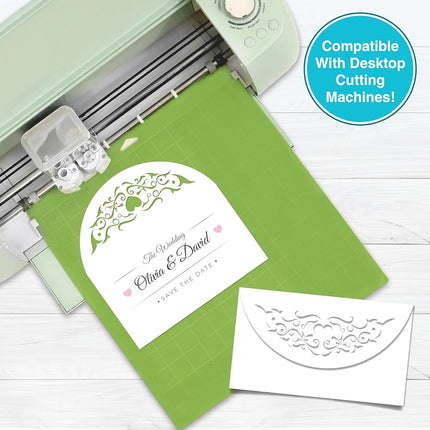 PrintWorks White Cardstock 8.5" x 11" - 67 lb/147 GSM Vellum Bristol - 250 Sheets - Made in the USA - SFI® Certified - 92 Bright - Card Stock Printer Paper for School, Craft, & Office Use (00564)