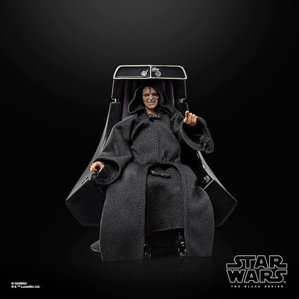 Star Wars The Black Series Emperor Palpatine & Throne Return of The Jedi Collectible 6 Inch Action Figure (Amazon Exclusive)