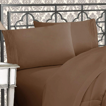 Elegant Comfort 4-Piece 1500 Thread Count Egyptian