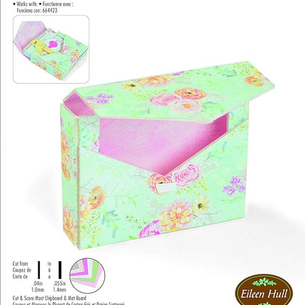 Sizzix ScoreBoards L Die 664424, Tiny Book Case by Eileen Hull, Multicolour, One Size
