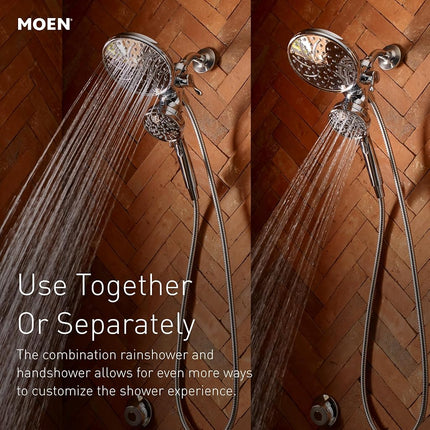 Pommeau de douche Moen HH/RAIN MB 2.5GPM 26009BL