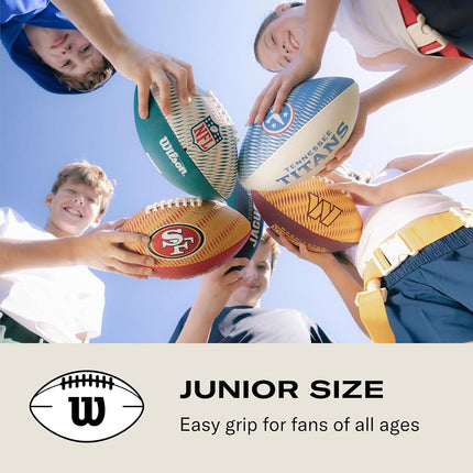 Wilson NFL Team Tailgate American Football, Official Size
