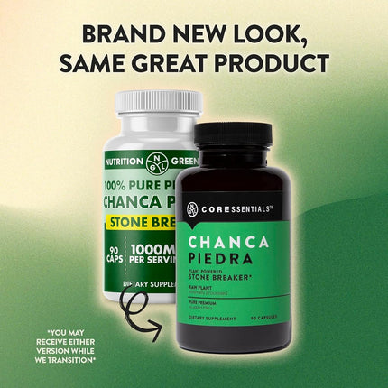 CHANCA Piedra Pure Stone Breaker 1300mg - Kidney, RENAL, Gallbladder Support Phyllanthus niruri - All Natural Herbal Detox Urinary Tract, Removes Impurities - 90 Capsules