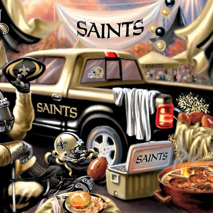 Masterpieces 1000 Piece Jigsaw Puzzle for Adults - NFL New Orleans Saints Gameday - 19.25"x26.75"