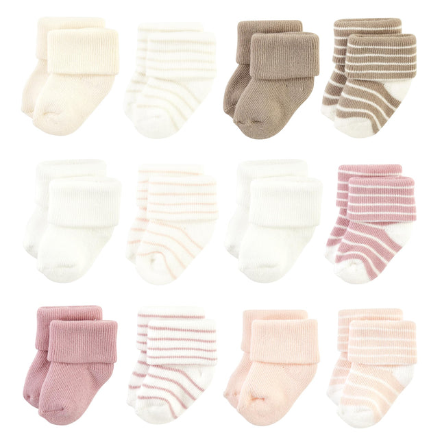 Hudson Baby Unisex Baby Cotton Rich Newborn and Te