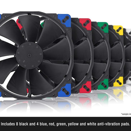 Noctua NF-A20 PWM chromax.black.swap, High-Performance Quiet Fan 200mm