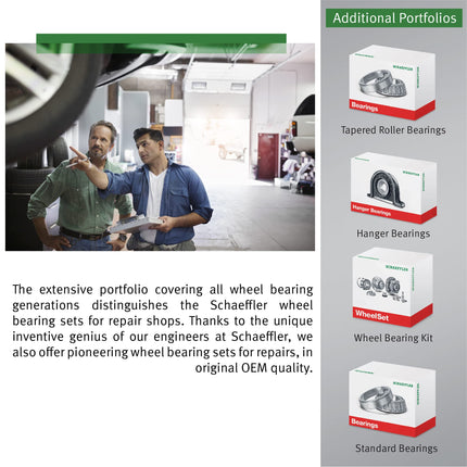 Schaeffler Bearing 102145 Hub Assembly