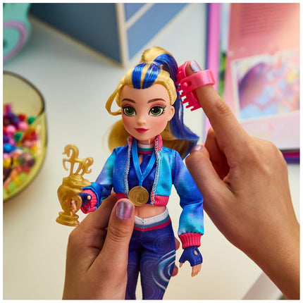 Unicorn Academy, Power of Friendship Isabel Doll with Trophy, Medal & 5 Fashion Accessories, 9.5”, Dolls & Unicorn Toys for Girls Ages 4 and up