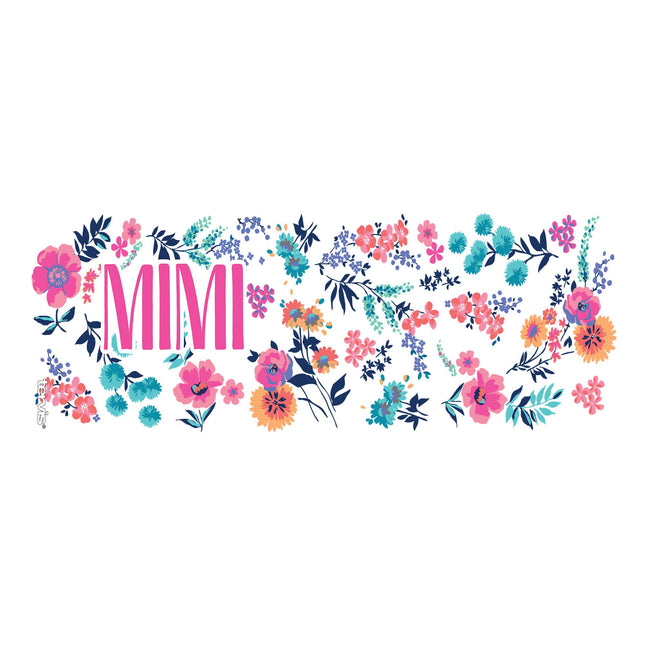 Tervis Gobelet isotherme double paroi motif floral délicat pour la fête des mères, garde les boissons froides et chaudes, 473 ml, Mimi