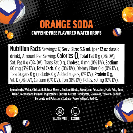 Ninja Thirsti Water Drops Flavored Drops, ZERO SODA Variety Pack, Classic Soda Flavors, Sparkling or Still, Zero Calories, Zero Sugar, Makes 17, 12 Ounce Drinks, 3 Pack, WCFV8