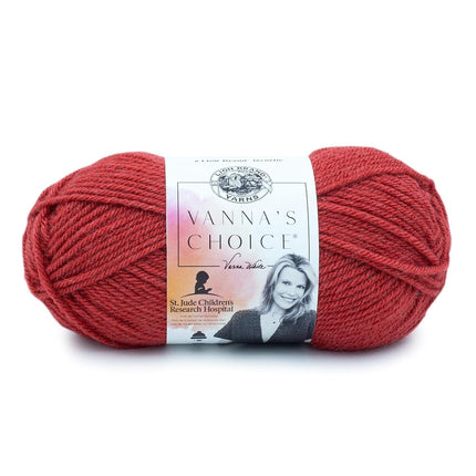 (1 Skein) Lion Brand Yarn Vanna's Choice, Dusty Ce