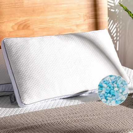 EGOHOME Shredded Memory Foam, Bed Sleeping Standar
