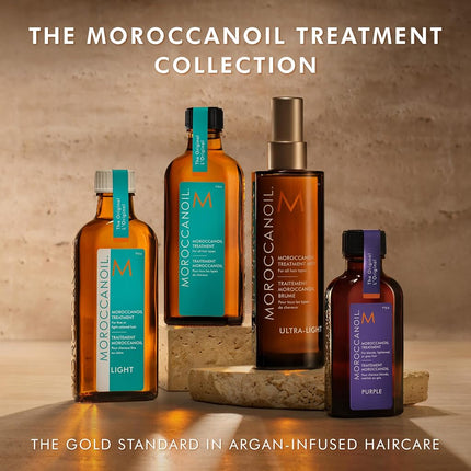 Moroccanoil treatment for all hair types, glass bottle 100ml.