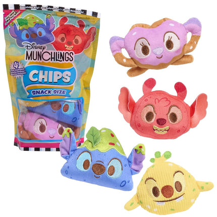 Disney Munchlings Snack Pack Classic Chips Collectible Plush