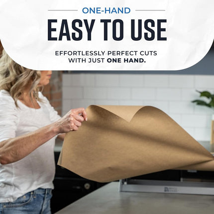 Dispenser and Cutter - 24" Roll Paper Dispenser - Butcher, Wrapping, Craft or Vinyl Paper Holder - Wall Mountable