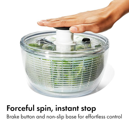 OXO 1045409BL Good Grips Little Salad & Herb Spinner Small