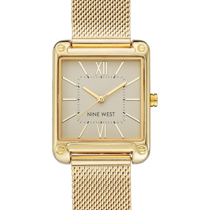 Nine West Women's Mesh Bracelet Watch