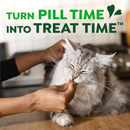 Greenies Feline Pill Pocket Easily Administer Cat Medication Salmon Flavor45 Ct