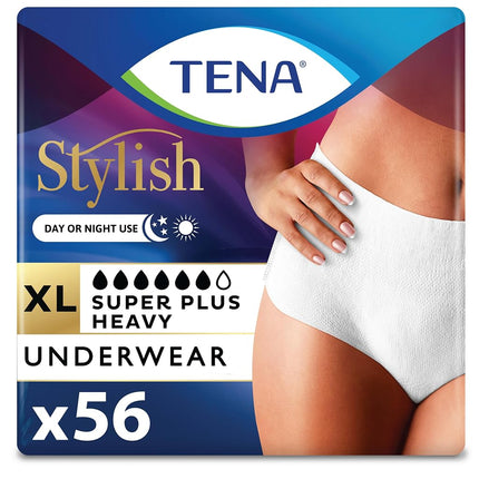 Tena Incontinence Underwear for Women, Super Plus 