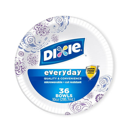 Bols en papier robustes Dixie, paquet de 35 (lot de 4)
