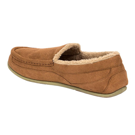 Deer Stags Men's Spun Slipper, Chestnut, 12 UK