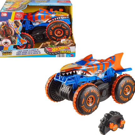 Hot Wheels Monster Trucks RC Tiger Shark Climber
