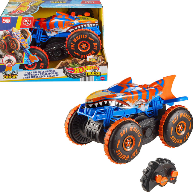 Hot Wheels Monster Trucks RC Tiger Shark Climber