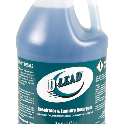 D-Lead Respirator and Laundry Detergent, 1 Gallon,