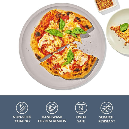 OXO Good Grips Non-Stick Pro Ceramic Coated Metal Bakeware 35cm Pizza Pan, Storm Blue