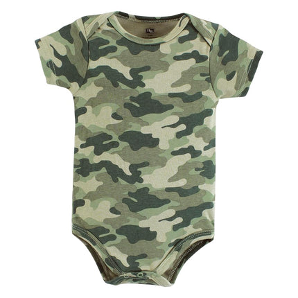 Hudson Baby Baby Bodysuits de algodón, estampados Into the Woods, 18-24 meses