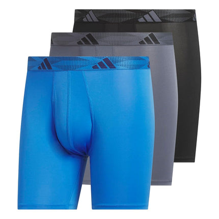 adidas Men's Microfiber Boxer Briefs Underwear (Mu