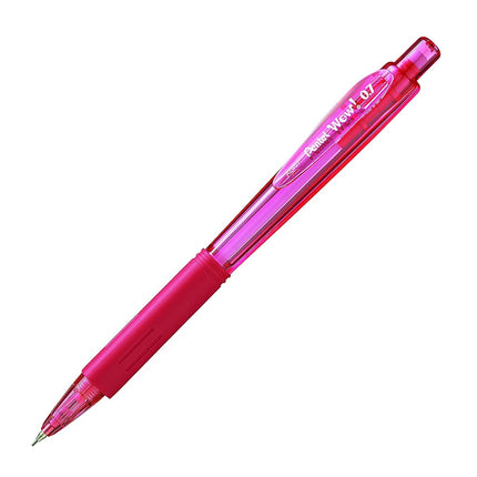 Pentel Wow Mechanical Pencil, 0.7mm, Pink Barrel, Box of 12 (AL407P)