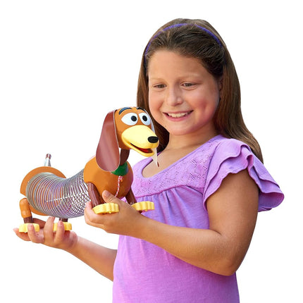Slinky Retro Dog, The Original Walking Spring Toy, Vintage Spring Toys, Stretches to 14 Inches Long, Kids Toys for Ages 18 Month by Just Play