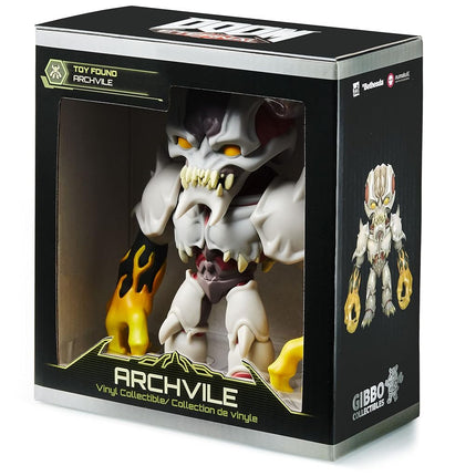 Figurine articulée Numskull Archvile DOOM Eternal – Réplique à collectionner en jeu – Produit officiel DOOM – Édition limitée