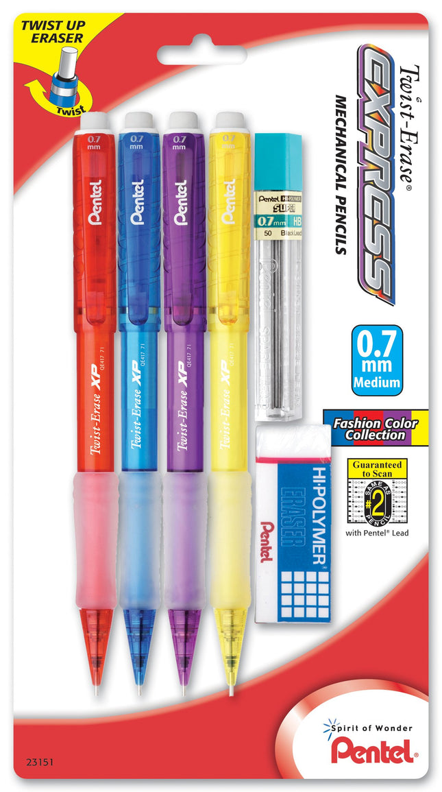 Pentel 730885 Twist-Erase EXPRESS Mechanical Penci