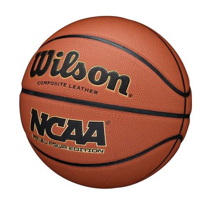 WILSON Balón de Baloncesto NCAA Final Four - Talla 7-29.5", Marrón