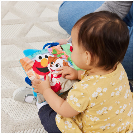 GUND Barrio Sésamo Amigos Peludos para Siempre Libro Suave Elmo y Tango Peluches, 16.5 cm