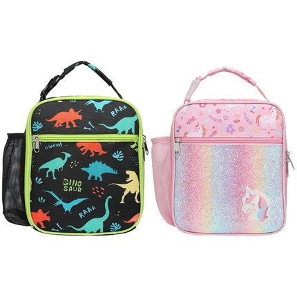 Bagseri 2 Pack Kids Lunch Box - Insulated School L
