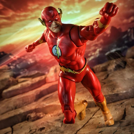 McFarlane DC Multiverse The Flash (Justice League Task Force) 7in Build-A Figure Toys