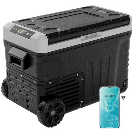 EUHOMY 12 Volt Refrigerator, 37QT(35L) Electric Co